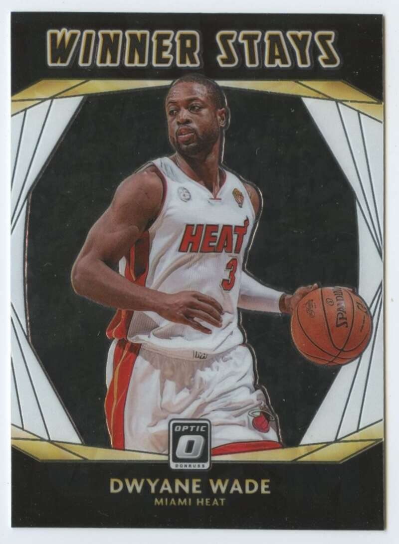 Amazon.com: 2020-21 Donruss Optic Winner Stays #16 Dwyane Wade